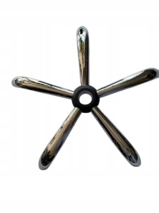 OUTLET PODSTAWA fotela obrotowego Srebrna MOCNA Solidna PFS122/700